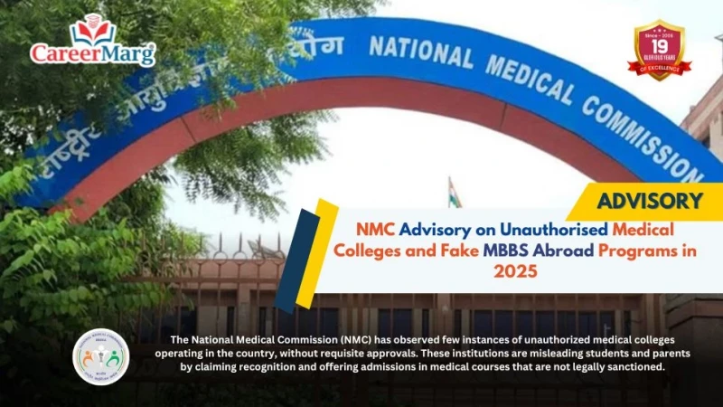 NMC Advisory on Unauthorised Medical Colleges